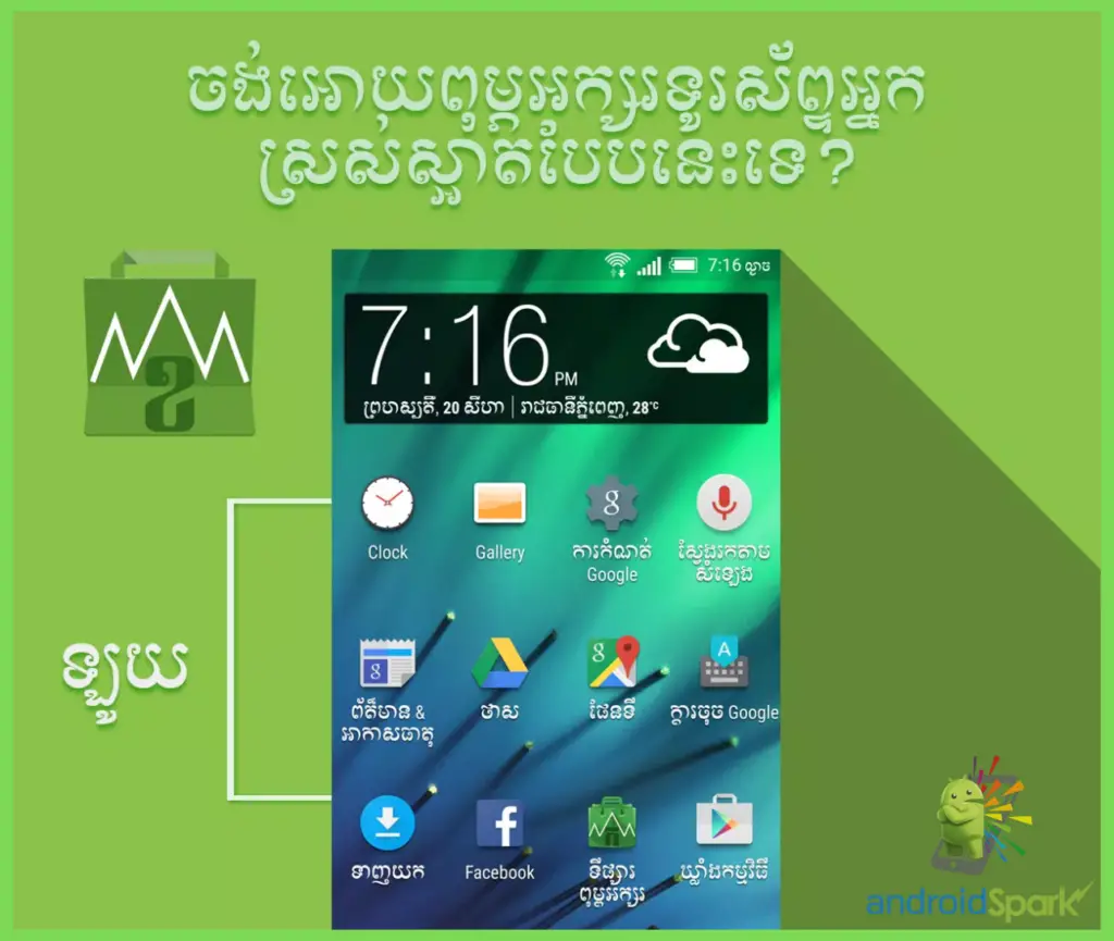How To Install Khmer Font On Android 5.0