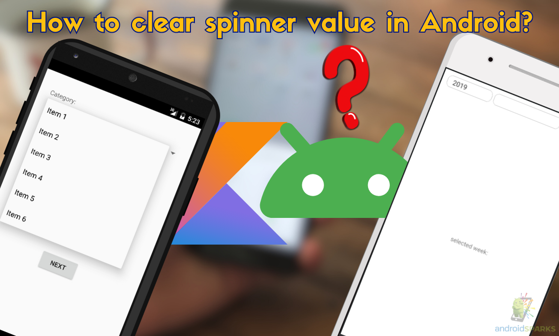 android spinner value