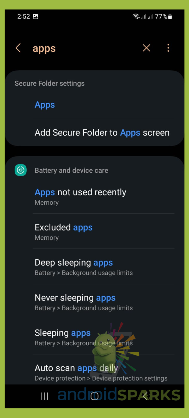 Can’t Use Folder To Protect Your Privacy Android 11